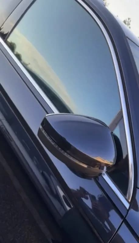 Exterior view - front window tinted, sleek finish