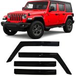 Window Vent Visors | Rain Guards for Jeep, Ford F-150, Ram, Silverado & Sierra (2017+)